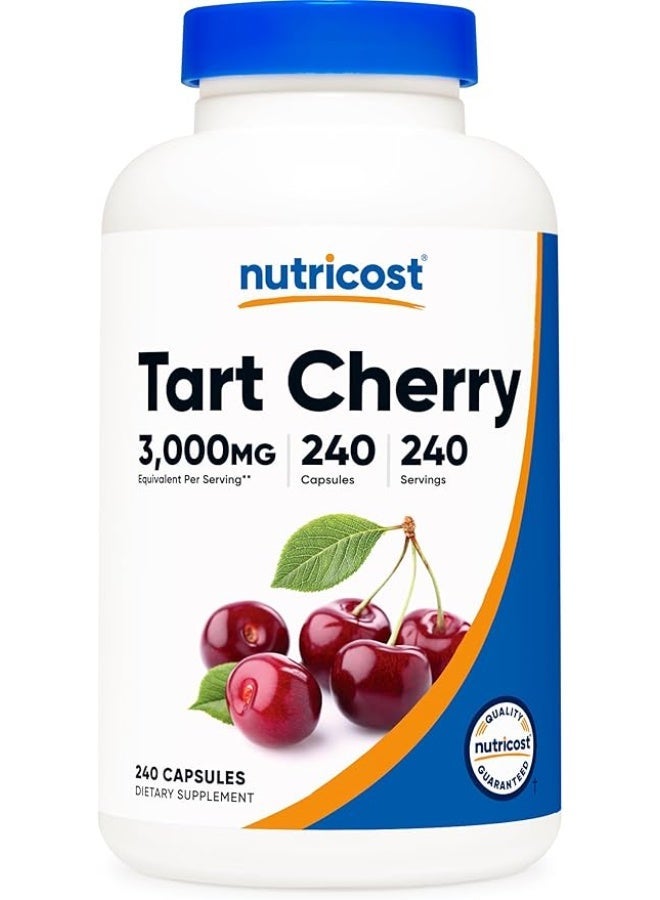 نوتريكوست، بنكهة الكرز الحامض، 240 كبسولة (300 ملغ لكل كبسولة) - Image 1